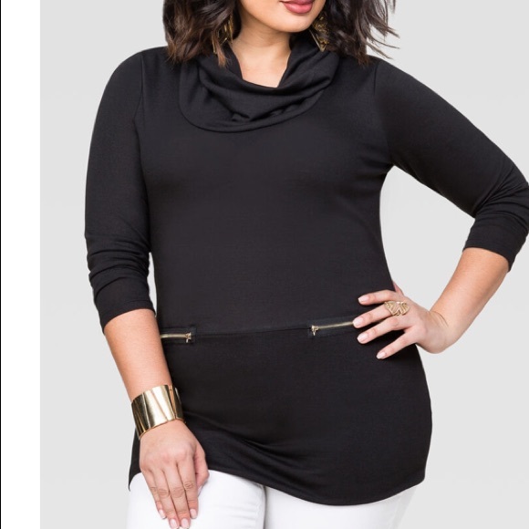 Ashley Stewart Sweaters - Ashley Stewart Cowl Neck Sweater